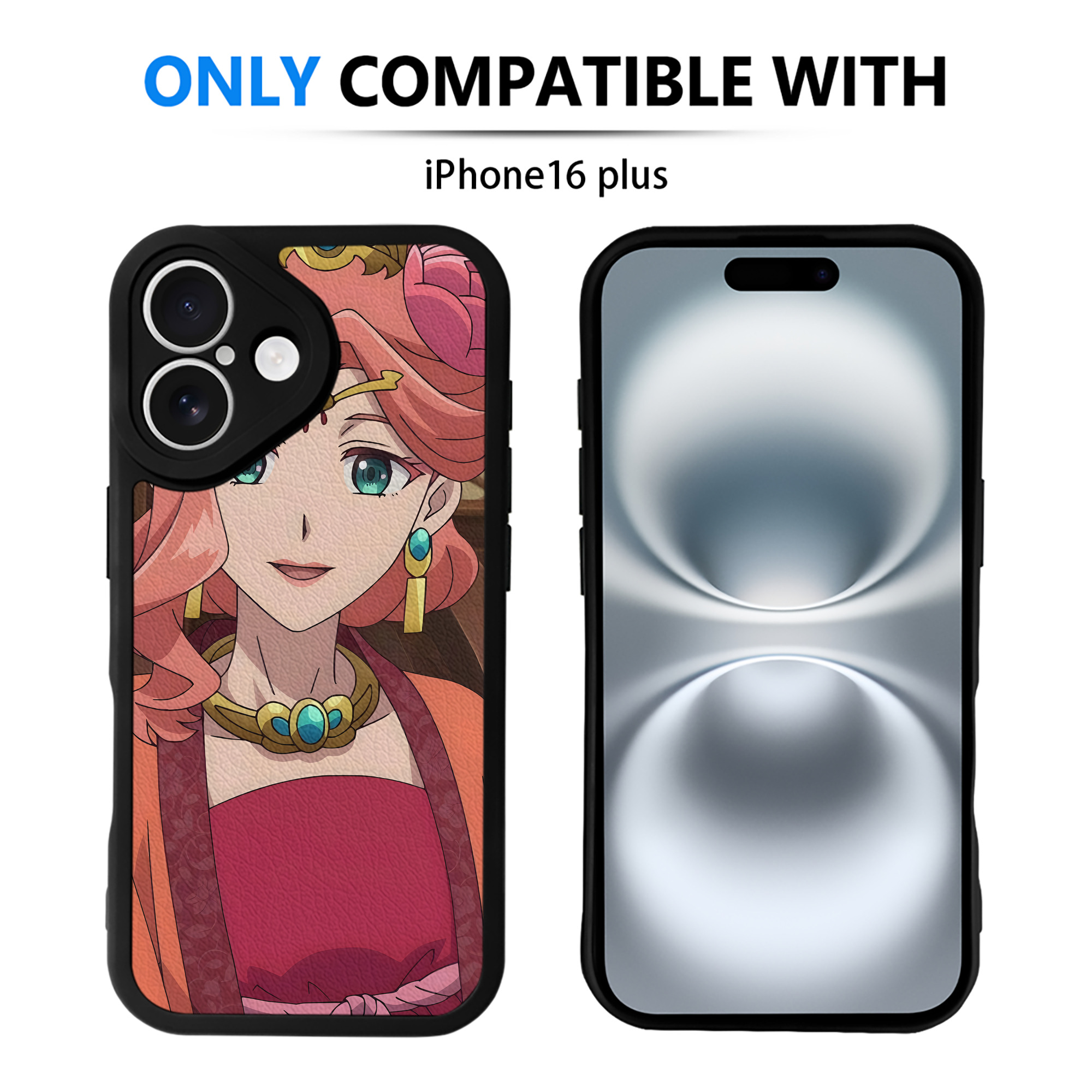 薬屋のひとりごと The Apothecary Diaries 【iPhone 16シリーズ対応】シリコンスマホケース（レザー調） 材質：シリコン